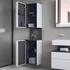 Duravit Qatego Hochschrank 40 x 176 cm, 2 Türen Anschlag links (QA1346L91830000)