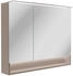 Fackelmann B.PARIS LED-Spiegelschrank 90 cm breit, Grau