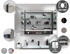 Fackelmann B.PARIS LED-Spiegelschrank 90 cm breit, Grau