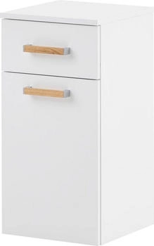 Möbelpartner Schildmeyer Duo Unterschrank (32,7 x 35,3 x 67 cm, Kreideweiß, Matt)