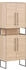 Möbelpartner Schildmeyer Hochschrank Limone Breite 65,2 cm, eiche hellfb. | Korpus: eiche hellfb.