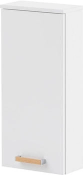 Möbelpartner Schildmeyer Duo Oberschrank (32,7 x 16,25 x 72,3 cm, Kreideweiß, Matt)