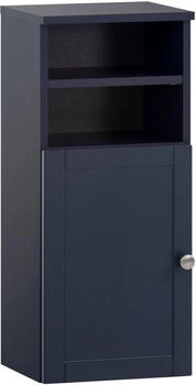 Möbelpartner Schildmeyer Highboard Jesper 155397, Nachtblau, 30,3 x 25,4 x 70 cm