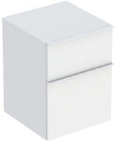 Keramag - Geberit Icon Seitenschrank, 2 Schubladen, 45x60x47,6 Cm, 502315,