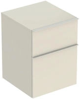 Keramag - Geberit Icon Seitenschrank, 2 Schubladen, 45x60x47,6 Cm, 502315,