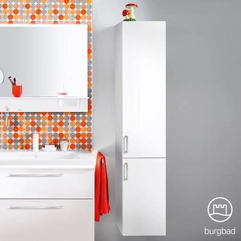 Burgbad Eqio Hochschrank 2 Türen B: 35 H: 176 HSBA035RF2009P95