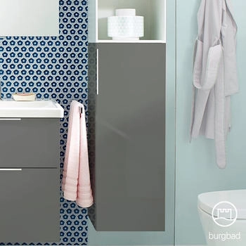 Burgbad Eqio halbhoher Schrank 1 Tür B: 35 H: 96 UH3525RF2010G0146