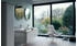 Duravit Happy D.2 Plus Waschtischunterbau wandhängend für Aufsatzbecken mittig 1300 x 550 x 354 mm Nachtblau Seidenmatt HP4942M9898