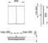 KEUCO Royal Modular 2.0 Spiegelschrank mit USB-Ladestelle (800201081000300)