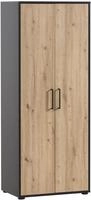 welltime Aktenschrank "Aino, Hochschrank, Made in Germany, B: 65,1 cm" Solide