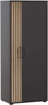 Schildmeyer welltime Aktenschrank Hank MADE IN GERMANY Breite 65 cm Linke Tür mit Akustikprint Metallbeschläge Softclose-Funktion (701971)