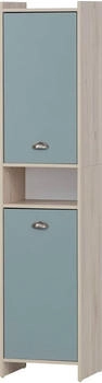 Schildmeyer welltime Hochschrank Lindholm sandeichefb./taubenblau (154382)
