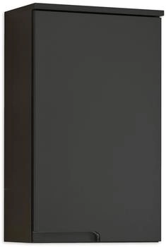 Stella Trading BASIC by Balculina H&auml;ngeschrank Spice BxTxH 40x67x23 cm (1-St) Breite 40 cm Griffmulden schwarz matt Korpus: schwarz matt (71-950-18)