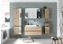 Stella Trading BASIC by Balculina Hochschrank Memphis BxHxT 50x176x31 (1-St) Breite 50 cm Tür L/R montierbar Softclose (70-285-T3)