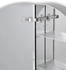 Talos Badezimmerspiegelschrank Ø: 60 cm aus Aluminium und Echtglas IP24 (50132)