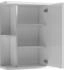 byLIVING Spiegelschrank Nebraska Breite 60 cm mit großer Spiegeltür und viel Stauraum weiß Korpus: weiss matt (94080)