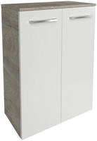 Fackelmann B.Style Doppel-Midischrank 60,2 cm 84428, Badm&ouml;bel,