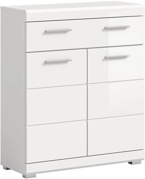 xonox.home Scout Badschrank Wei&szlig;/Wei&szlig; Hochglanz (X06A9703)