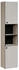 trendteam PureBliss Badezimmerschrank Hochschrank Kashmir Hellgrau Rillenoptik (233710131)