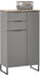 Basic By Balculina Midischrank Denver Grau Evoke Eiche (45-157-C0)