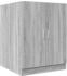 vidaXL Waschmaschinenschrank Grau Sonoma (813195)
