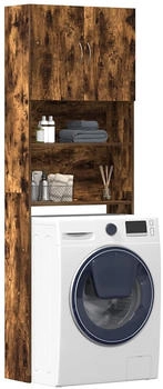 vidaXL Waschmaschinenschrank R&auml;uchereiche Holzwerkstoff (859131)