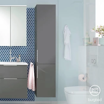 Burgbad Eqio Hochschrank 2 Türen B: 35 H: 176 HSBA035RF2010G0146