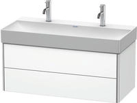 Duravit XSquare Waschtischunterbau wandh&auml;ngend 98,4 cm, mit 2 Schubk&auml;sten