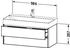 Duravit Xsquare Waschtischunterbau wandhängend für 235310 2 Schubkästen 984 x 460 x 397 mm Weiß Matt (XS416301818)