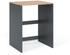 VICCO Viktor 68x88,2cm Anthrazit/Goldkraft Eiche