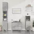 vidaXL Vanity unit (65 x 33 x 60 cm) cement grey