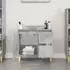 vidaXL Vanity unit (65 x 33 x 60 cm) cement grey