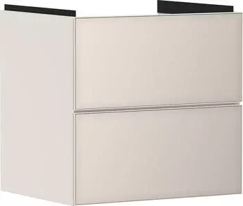 Hansgrohe Xevolos E 58 x 55.5 x 47.5 cm with 2 drawers sand beige matt (54176790)