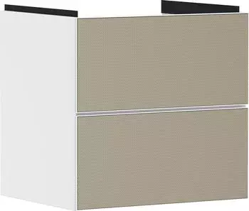 Hansgrohe Xevolos E 58 x 55.5 x 47.5 cm with 2 drawers matt white (54175390)