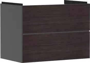 Hansgrohe Xevolos E 78 x 55.5 x 47.5 cm with 2 drawers slate grey matt (54180730)