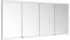 KEUCO Royal Modular 2.0 Spiegelschrank beleuchtet Wandeinbau Aluminium (800410010100500)