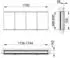 KEUCO Royal Modular 2.0 Spiegelschrank beleuchtet Wandeinbau Aluminium (800410010100500)