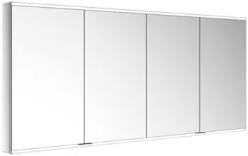 KEUCO Royal Modular 2.0 Spiegelschrank beleuchtet Wandvorbau Aluminium (800411211000400)