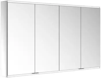 KEUCO Royal Modular 2.0 Spiegelschrank beleuchtet Wandvorbau Aluminium (800411161100000)