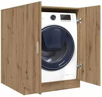 vidaXL Waschmaschinenschrank Artisan-Eiche 70,5x71,5x91,5 cm