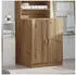 vidaXL Waschmaschinenschrank Artisan-Eiche 70,5x71,5x91,5 cm 856641
