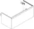 Hansgrohe Xelu Q 118 x 48.5 x 55 cm with drawer glossy white, matt white (54062700)