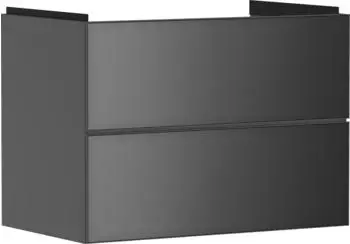 Hansgrohe Xevolos E 78 x 55.5 x 47.5 cm with 2 drawers slate grey matt (54180770)