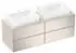 Hansgrohe Xevolos E 157 x 55.5 x 55 cm with 4 drawers sand beige matt, sand beige metallic (54200790)