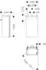 Hansgrohe Xilesa E 34 x 24 cm compatible with washbasin, right-hand door, sand beige matt (54244780)