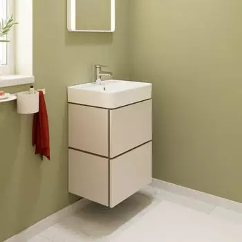 Hansgrohe Xilesa E 48 x 38 cm, 2 drawers sand beige matt (54248780)