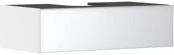 Hansgrohe Xevolos E 98 x 55 x 27.5 cm, 1 drawer matt white, metallic white finish (54313320)