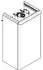 Hansgrohe Xelu Q 34 x 60.5 x 24.5 cm for right-hand washbasin glossy white, matt white (54015700)
