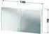 Duravit D-Code 2.0 Spiegelschrank 1200mm graphit matt (DC7108049490000)