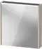 Duravit D-Code 2.0 Spiegelschrank 650mm Taupe Matt Dekor (DC7105L91910000)